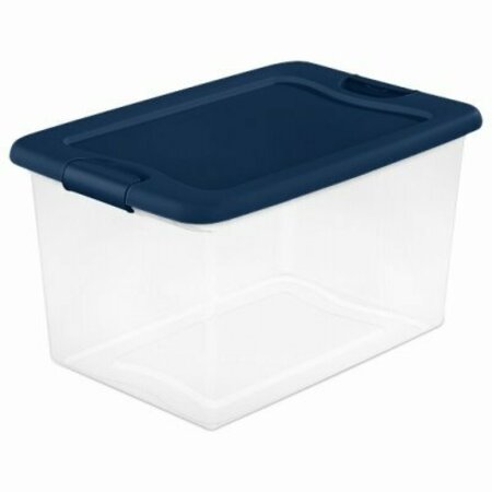 STERILITE 14977470 LATCH BOX 64 QT MARINE BLUE 70/PLT 14977406